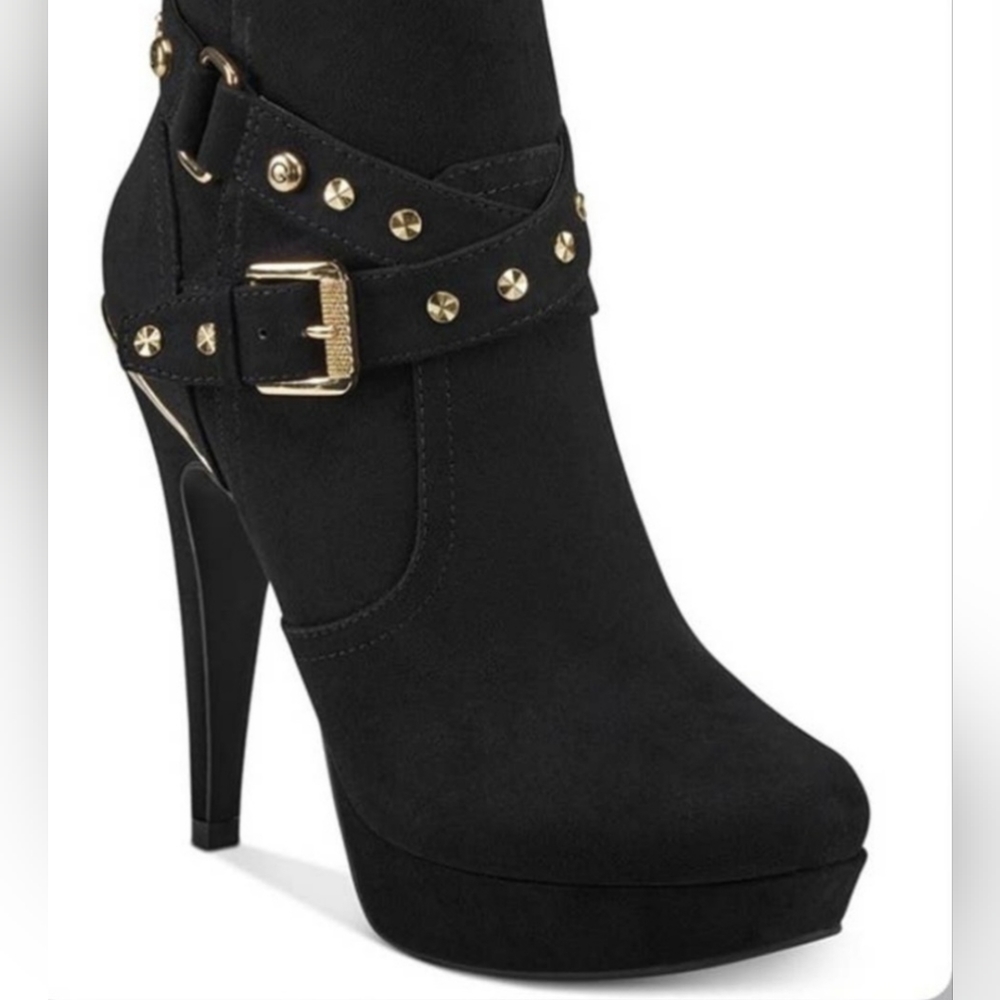 Guess GBG Los Angeles - Deeka Womens Zipper Stiletto Platform Boots